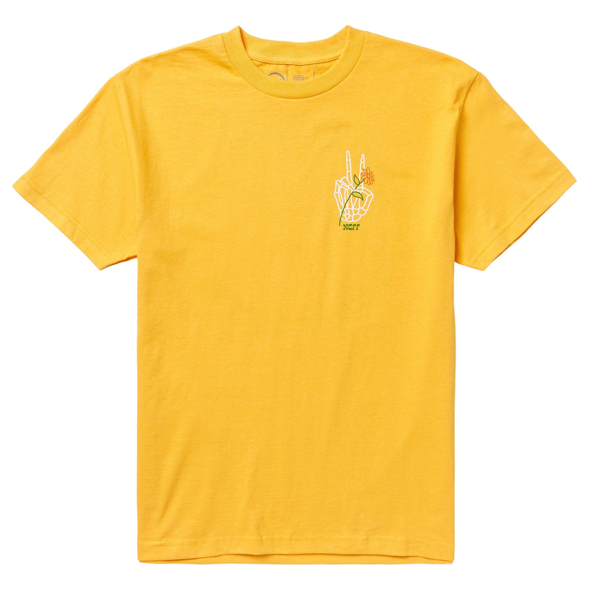 PUSHING UP DAISIES TEE - GOLD sold by Neff product image thumbnail 2