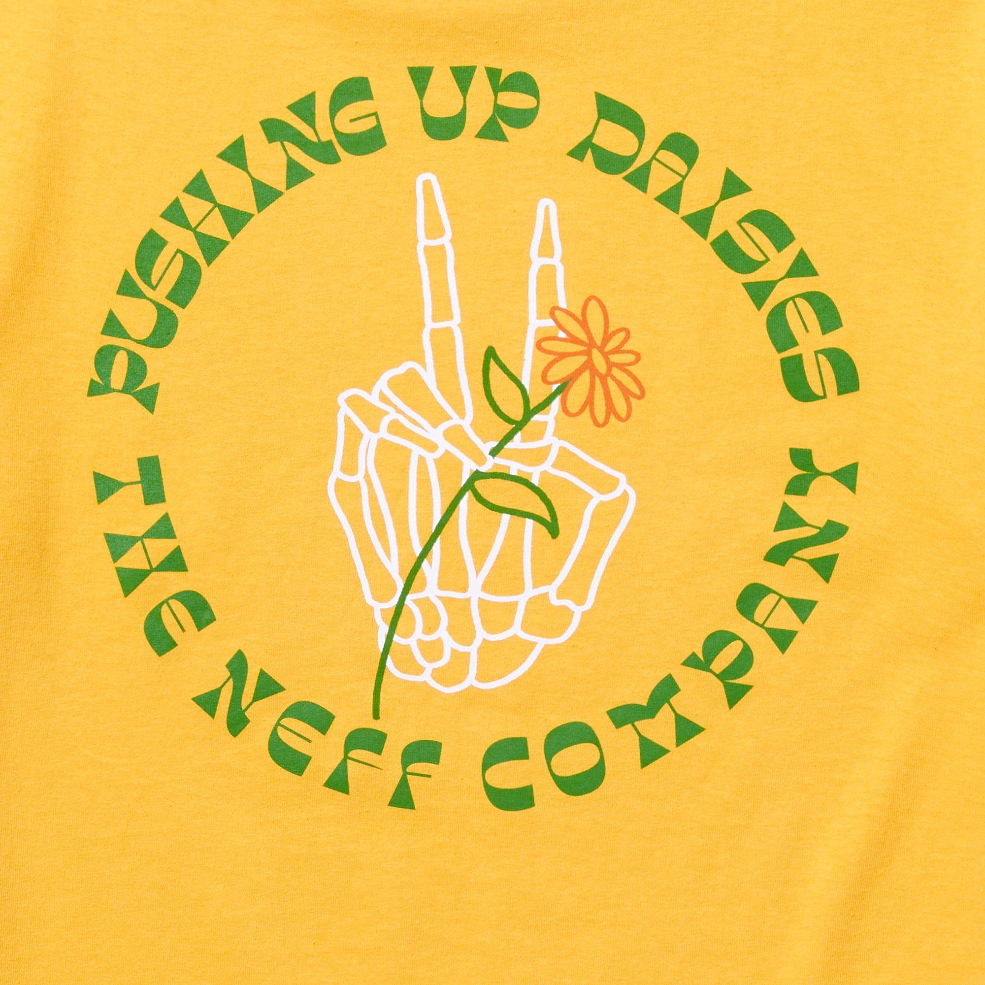 PUSHING UP DAISIES TEE - GOLD sold by Neff product image thumbnail 3