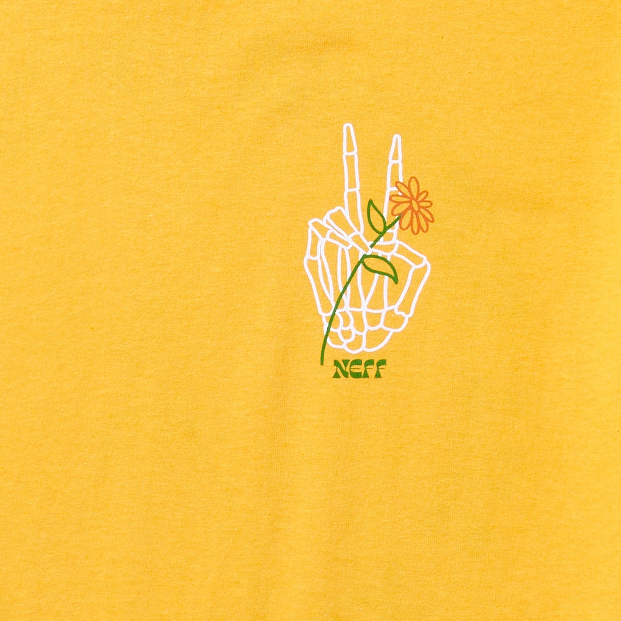 PUSHING UP DAISIES TEE - GOLD sold by Neff product image thumbnail 4