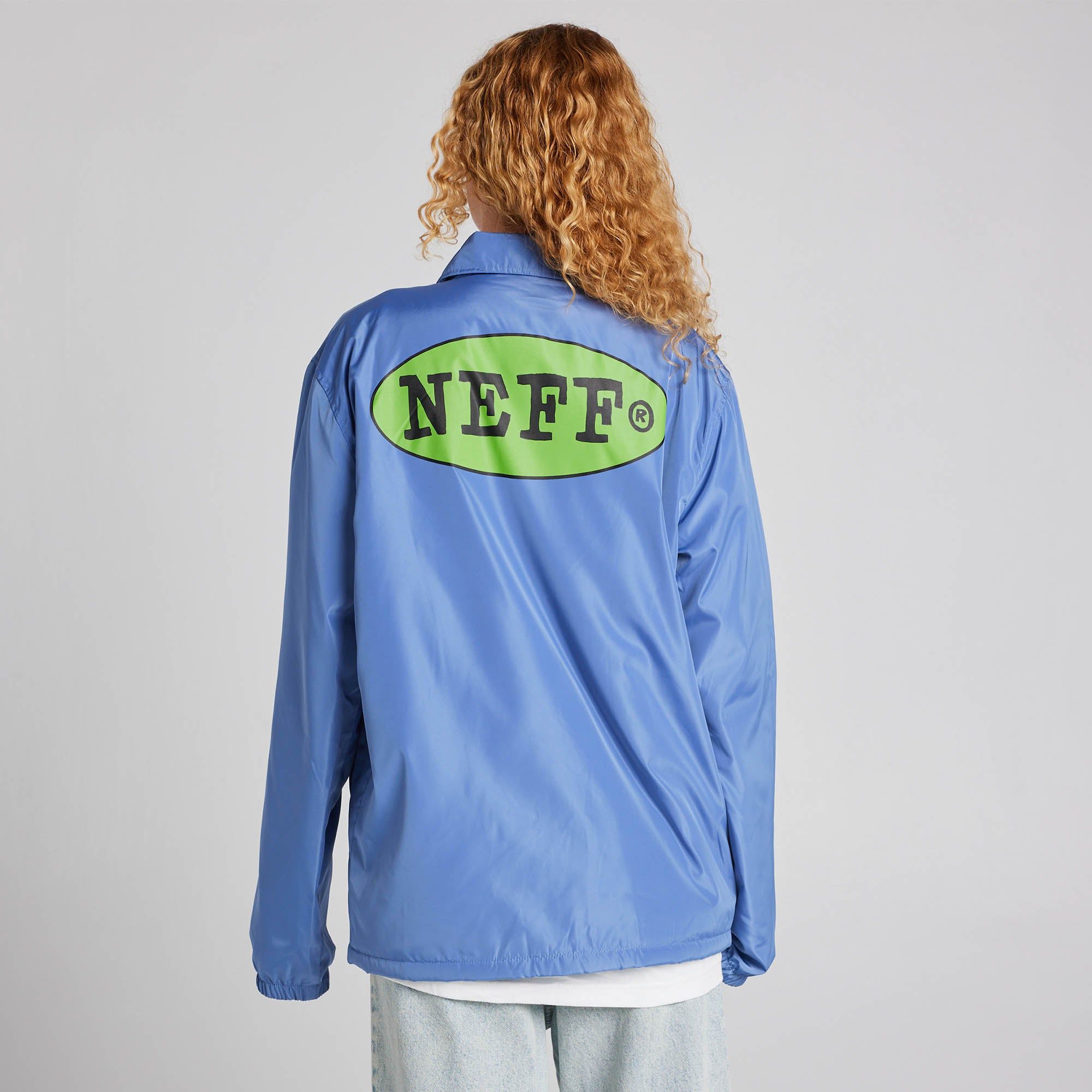 TRUCKSTOP COACHES JACKET - BLUE sold by Neff product image thumbnail 4