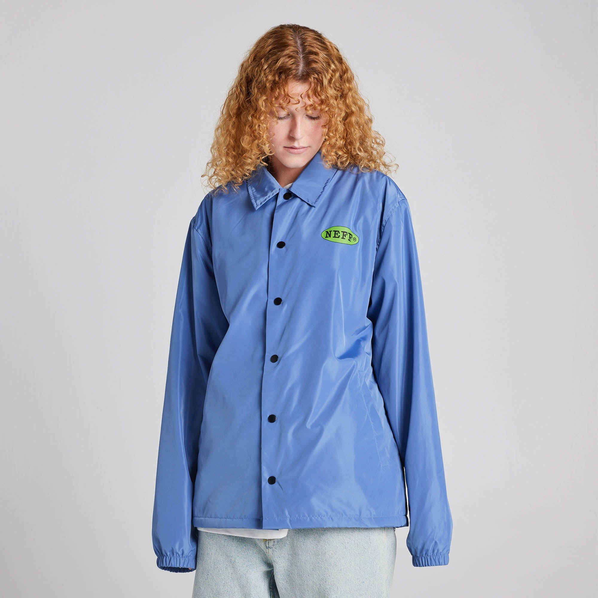TRUCKSTOP COACHES JACKET - BLUE sold by Neff product image thumbnail 3