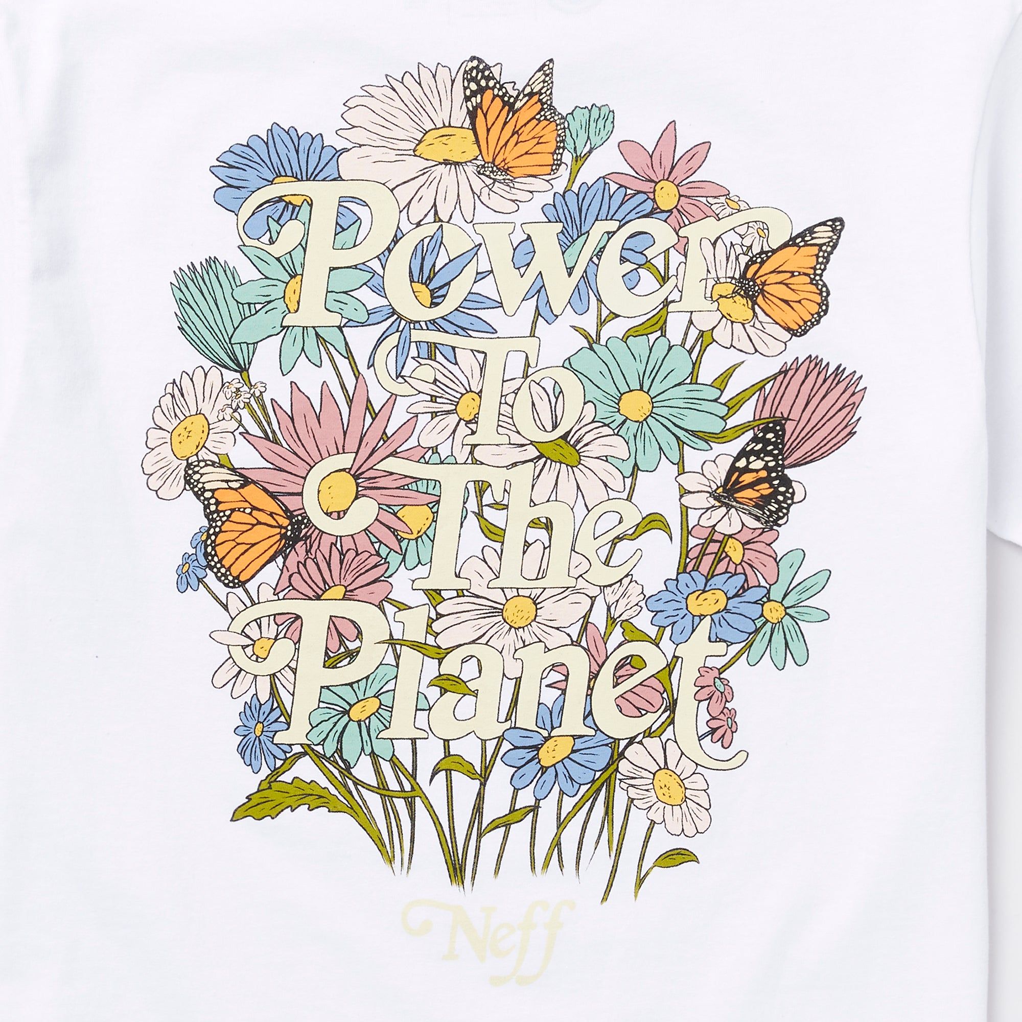 HARMONY TEE - WHITE sold by Neff product image thumbnail 3