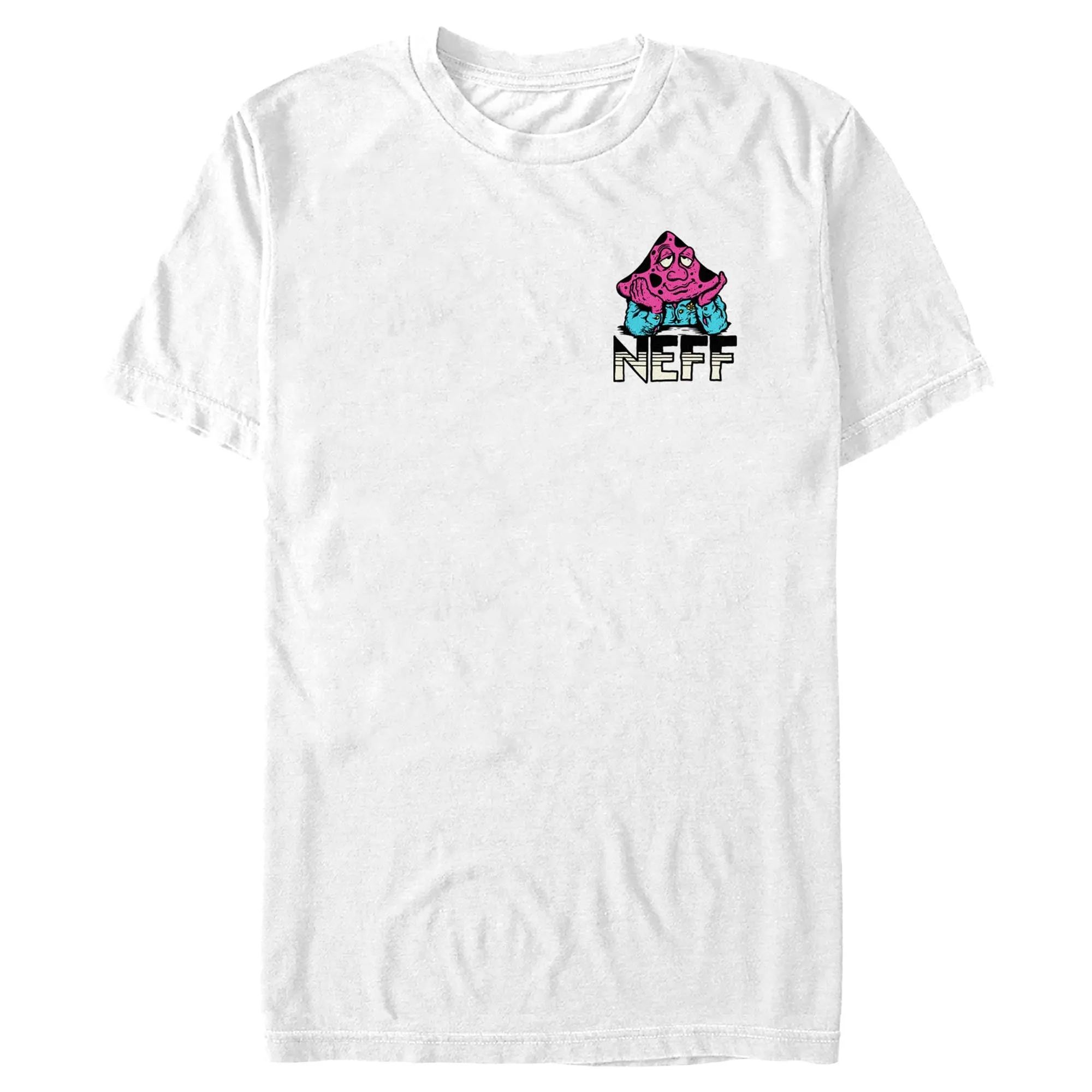 Men's NEFF Small Meltdown Mushroom Logo T-Shirt sold by Neff