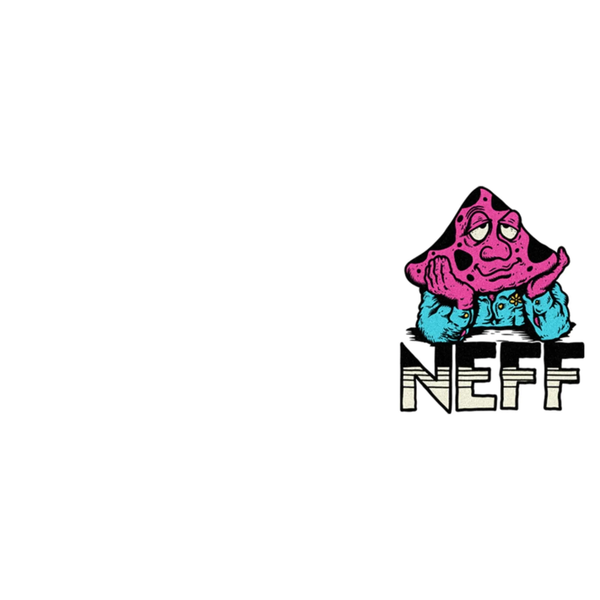 Men's NEFF Small Meltdown Mushroom Logo T-Shirt sold by Neff product image thumbnail 2