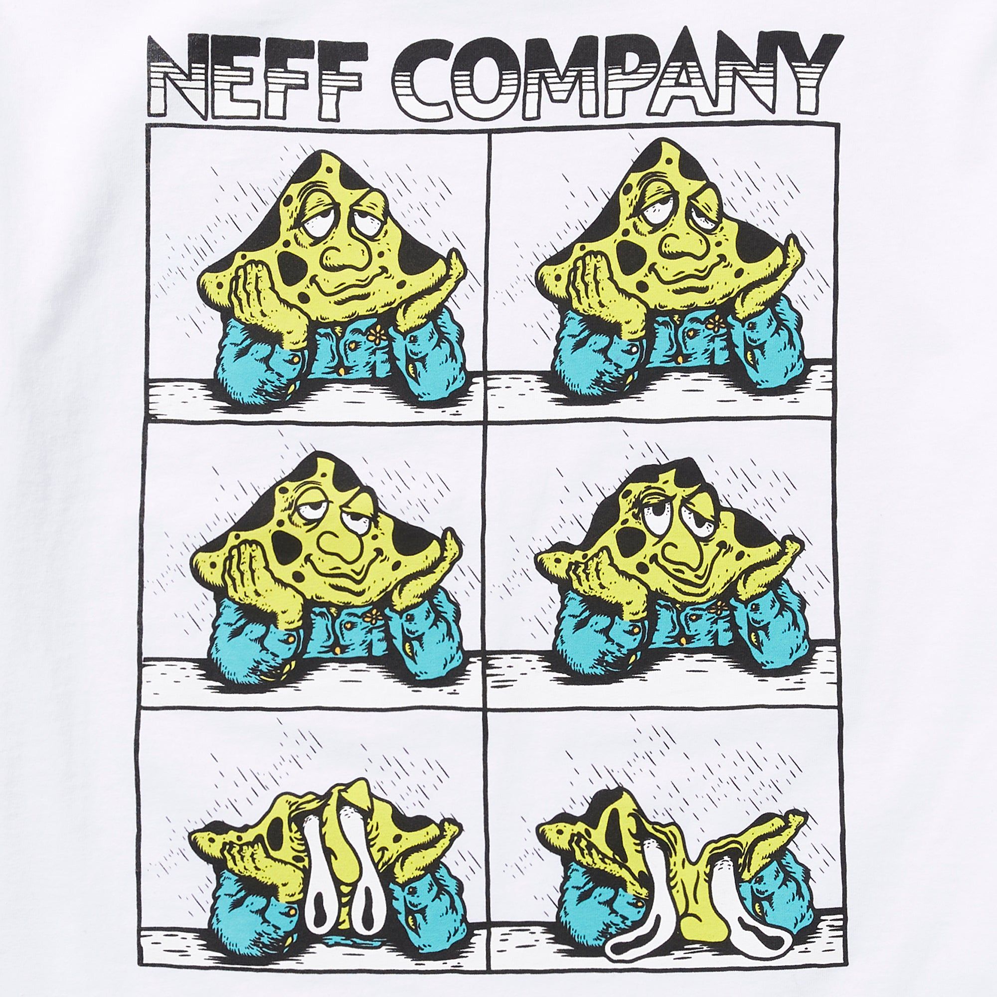 MELTDOWN TEE - WHITE sold by Neff product image thumbnail 3