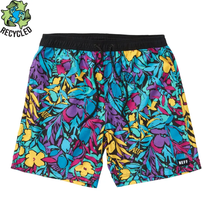 WITHIN THE WEEDS 17" HOT TUB VOLLEY SHORTS - MULTI sold by Neff