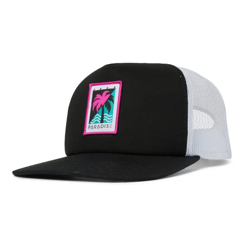 LONE PALM TRUCKER HAT - BLACK sold by Neff