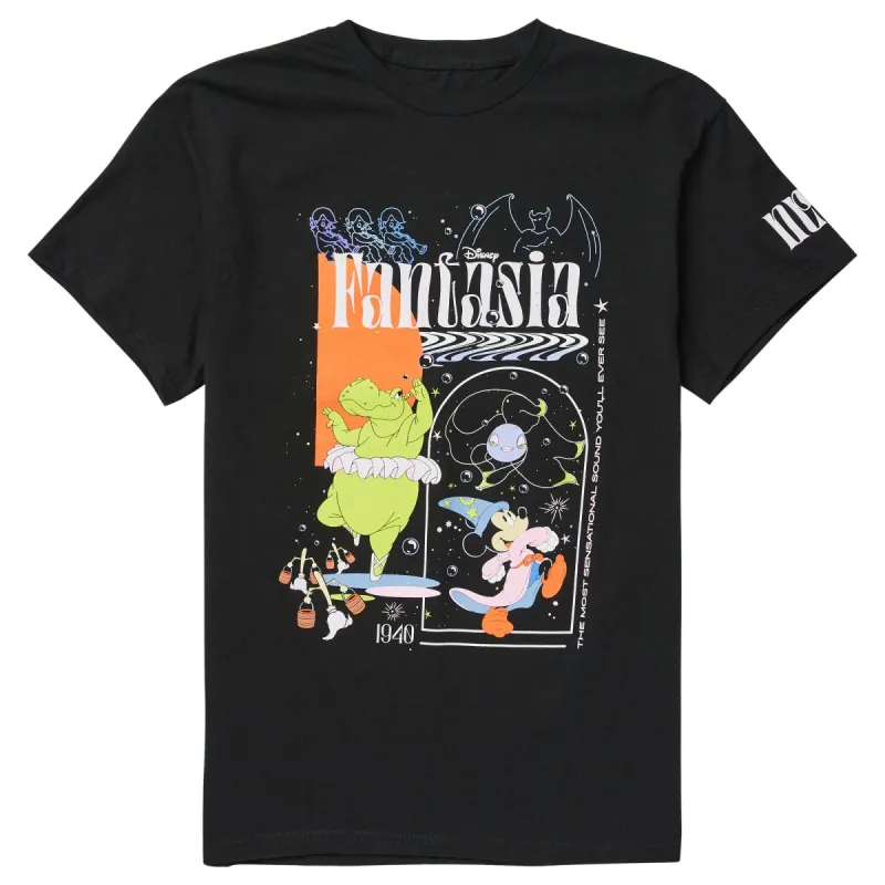 DISNEY FANTASIA SOUND TEE - BLACK sold by Neff