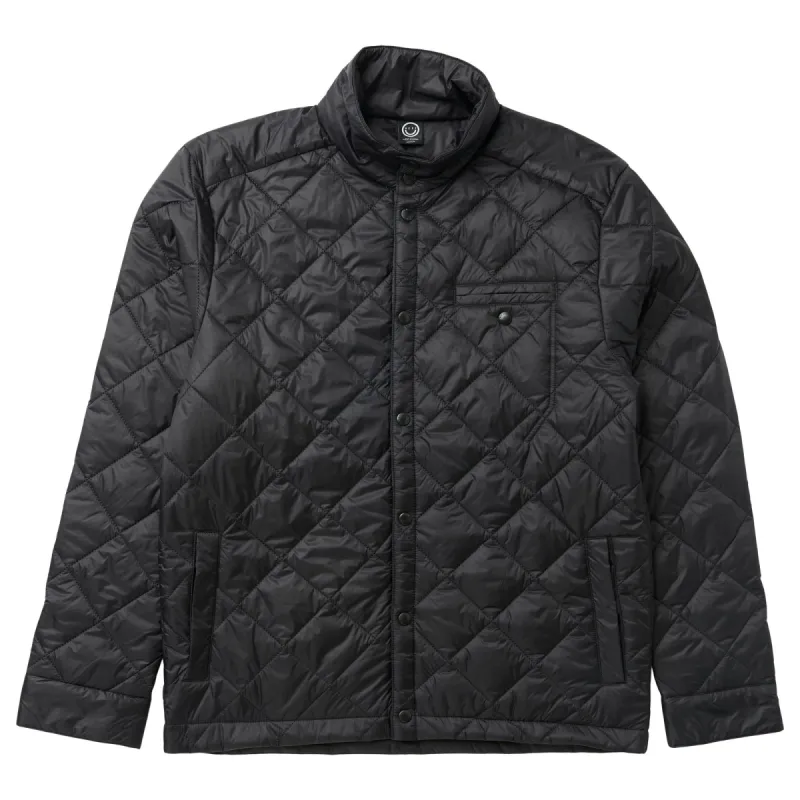 SLOPE SLICKER QUILTED JACKET - BLACK sold by Neff