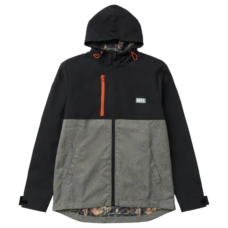 SHELLGAME FULL ZIP JACKET - BLACK sold by Neff