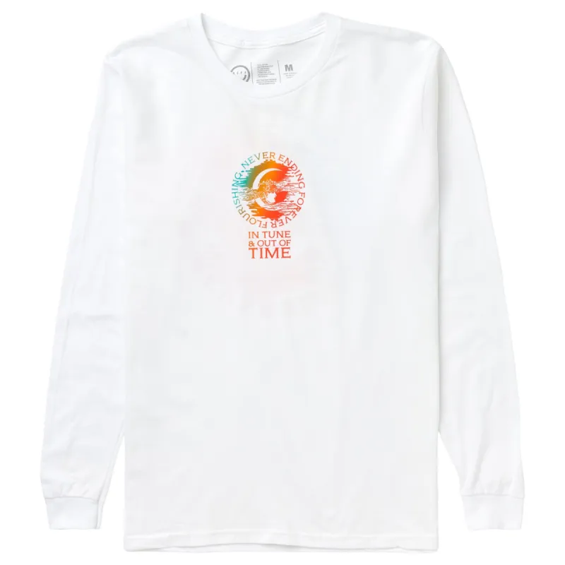 IN TUNE LONG SLEEVE TEE - WHITE sold by Neff