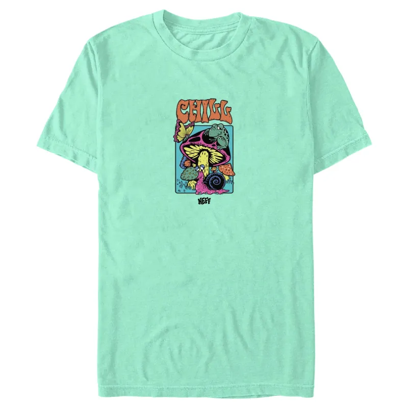 Men's NEFF Chill Mushrooms T-Shirt sold by Neff