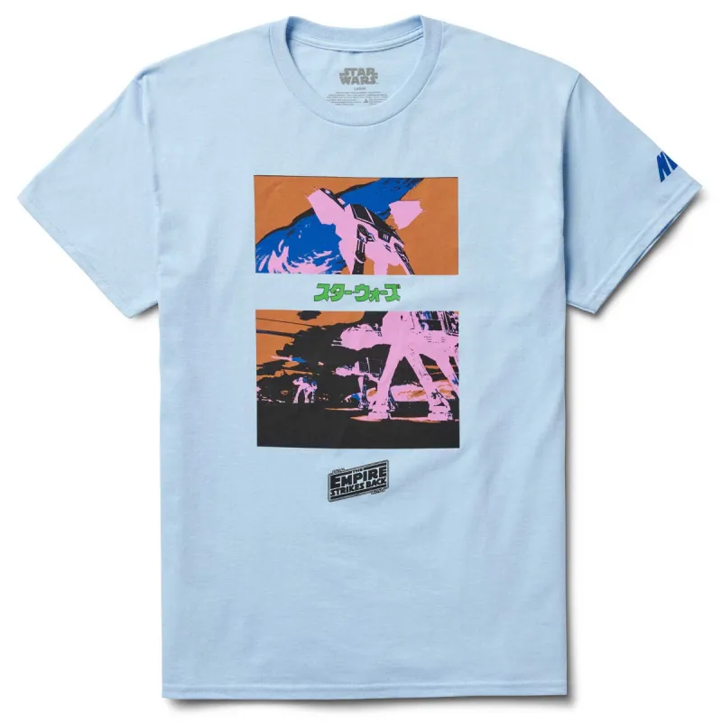STAR WARS IMPERIAL WALKERS TEE - LIGHT BLUE sold by Neff
