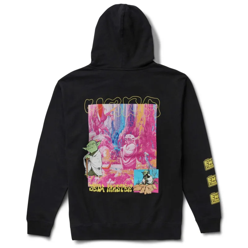 STAR WARS YODA PULLOVER HOODIE - BLACK sold by Neff