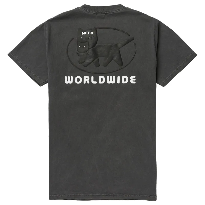 COOL CATS TEE - BLACK PIGMENT sold by Neff