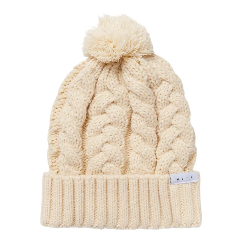 KAYCEE POM BEANIE - CREAM sold by Neff