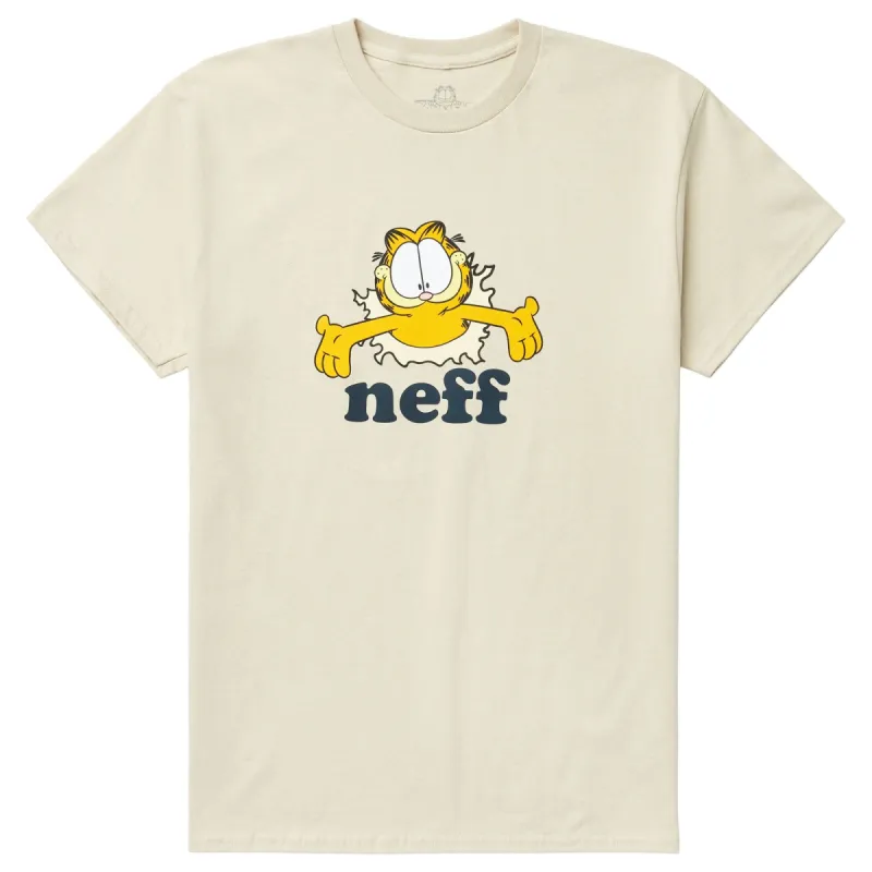 GARFIELD SURPRISE TEE - SAND sold by Neff