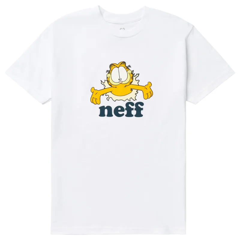 GARFIELD SURPRISE TEE - WHITE sold by Neff
