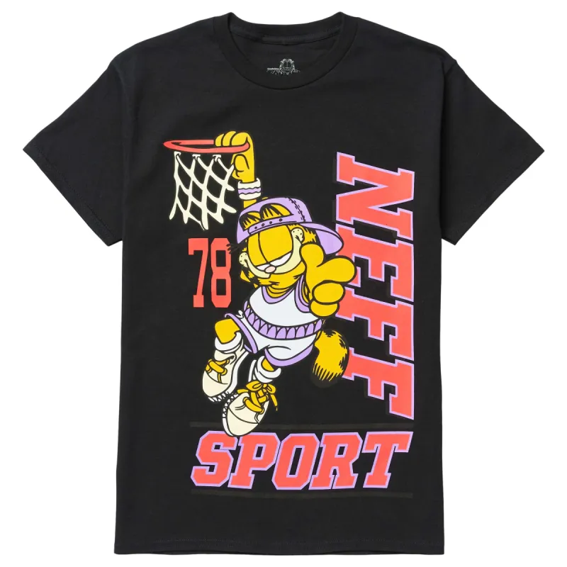 GARFIELD BALLIN TEE - BLACK sold by Neff