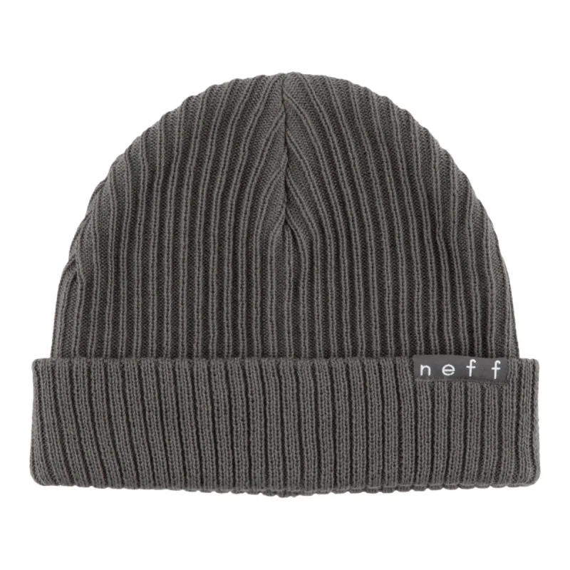 FISHERMAN BEANIE - CHARCOAL sold by Neff