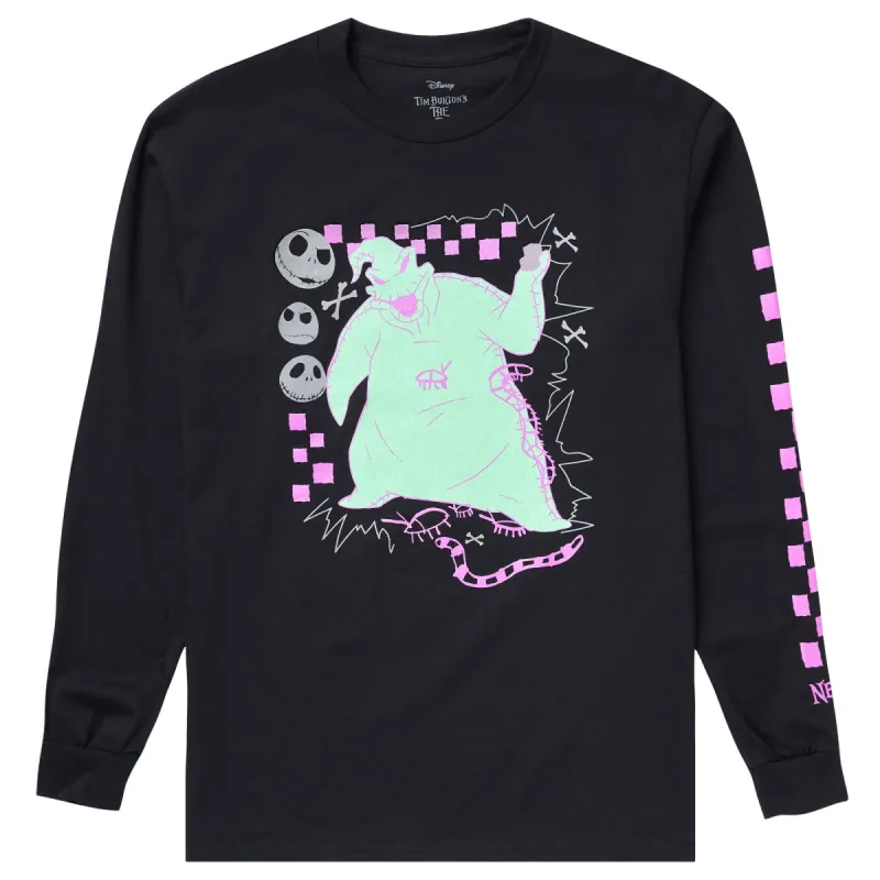 THE NIGHTMARE BEFORE CHRISTMAS BOOGIE BOY LONG SLEEVE TEE - BLACK sold by Neff