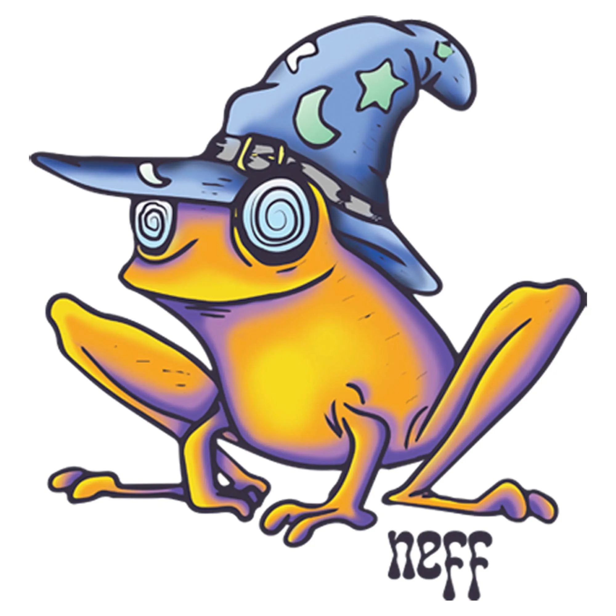 Men's NEFF Trippy Frog T-Shirt sold by Neff product image thumbnail 2