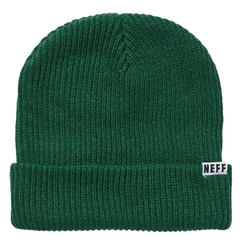 FOLD BEANIE - FIR GREEN sold by Neff