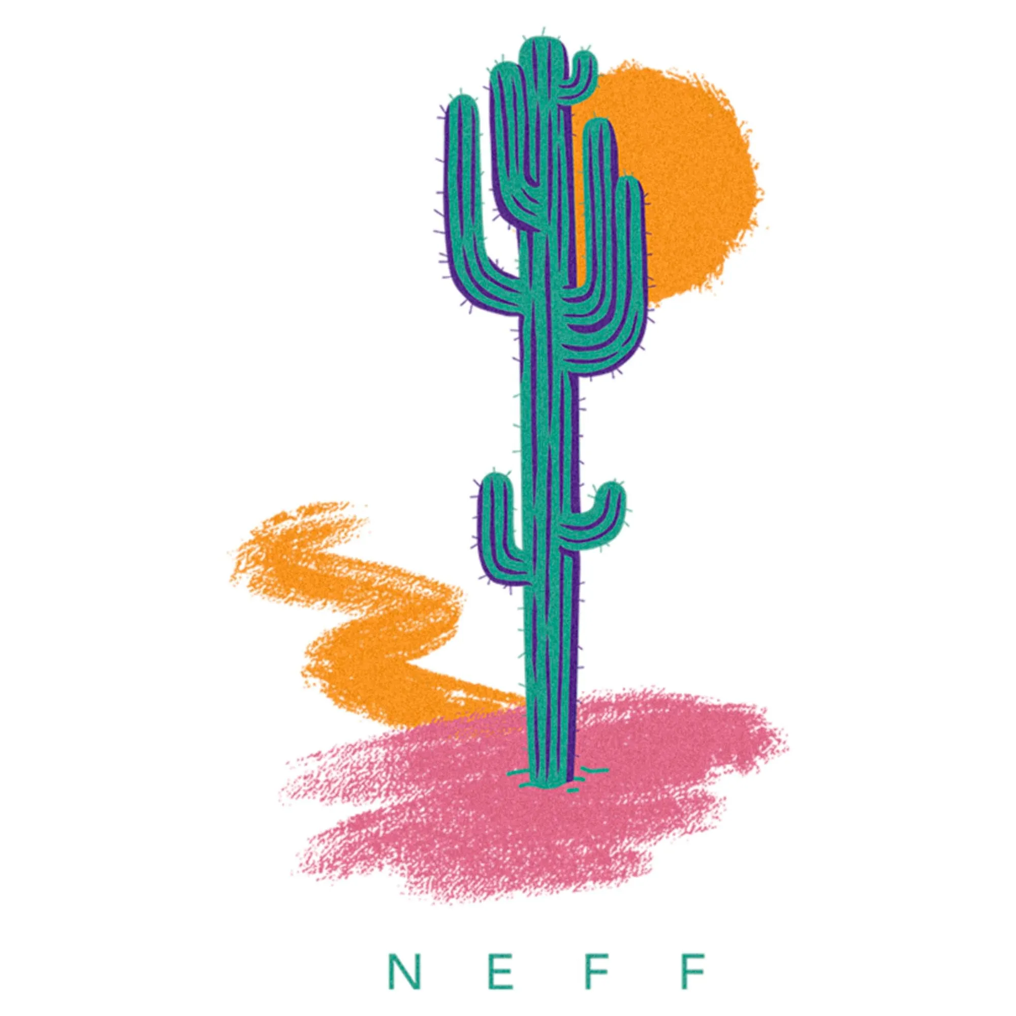 Men's NEFF Retro Cactus Logo T-Shirt sold by Neff product image thumbnail 2