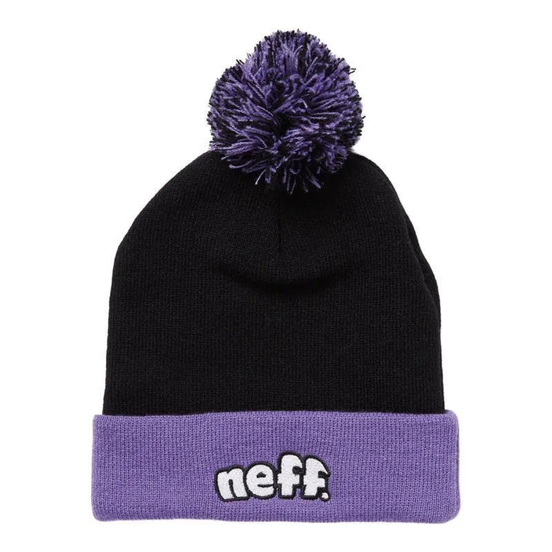 PUFFER BEANIE - BLACK sold by Neff