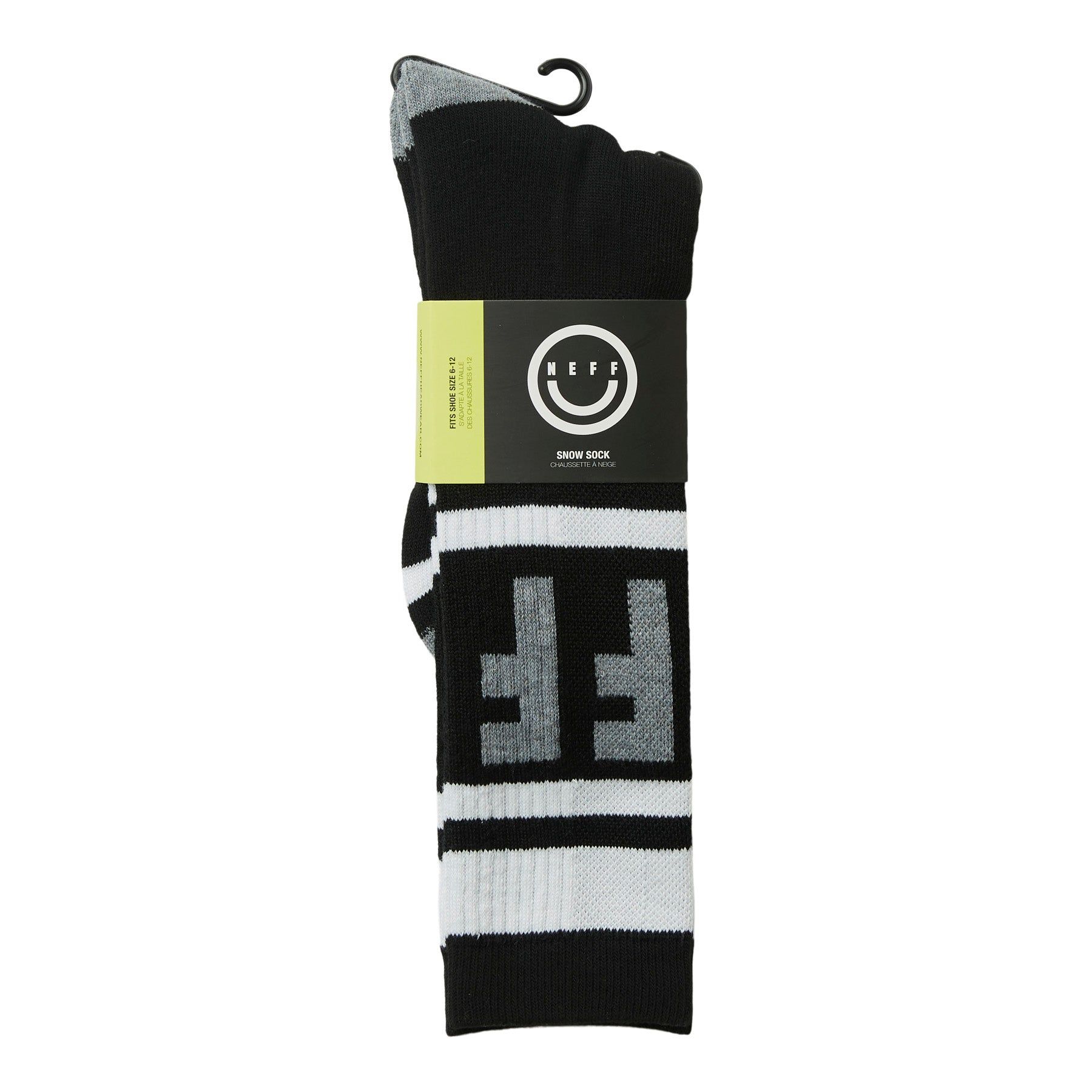 SKI TEAM SNOW SOCK - BLACK sold by Neff product image thumbnail 2