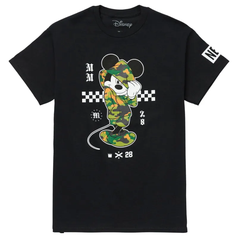MICKEY MOUSE HYPE TRADITIONAL TEE - BLACK sold by Neff