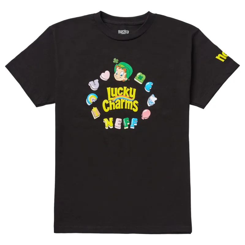 ALL AROUND LUCKY TEE - BLACK sold by Neff