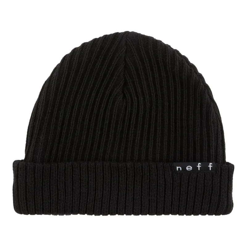 FISHERMAN BEANIE - BLACK sold by Neff