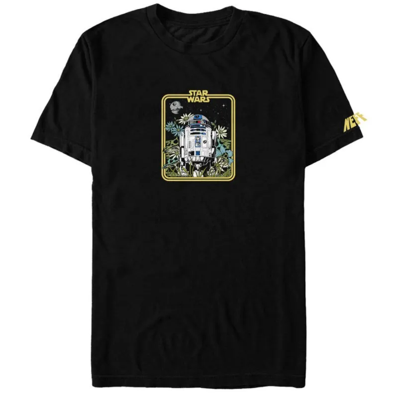 STAR WARS R2D2 GARDEN TEE - BLACK sold by Neff