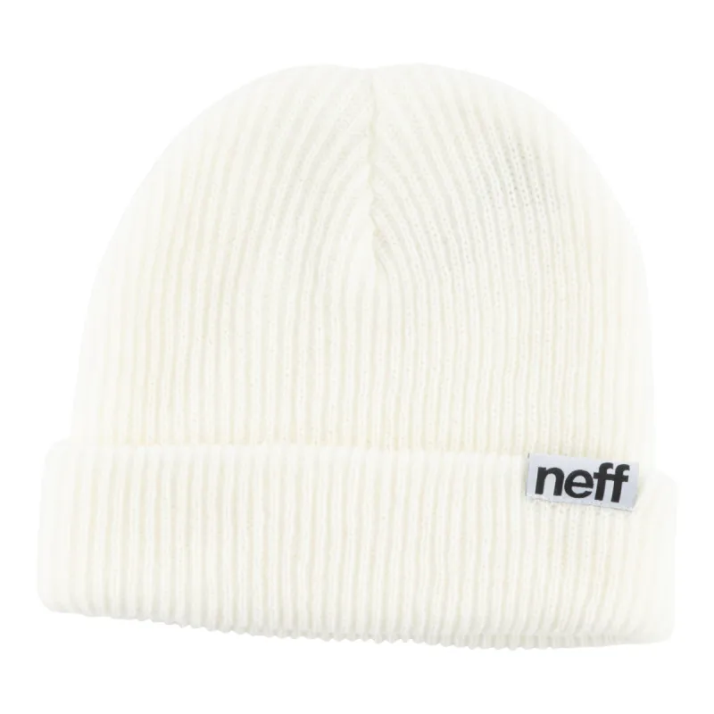 FOLD BEANIE - WHITE sold by Neff