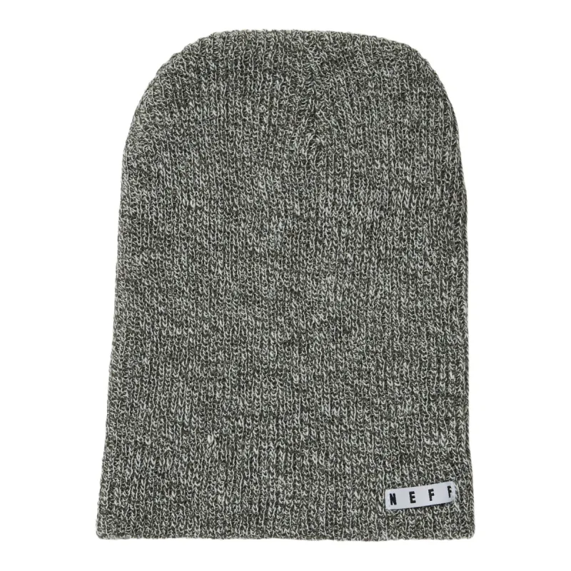 DAILY HEATHER BEANIE - GREY HEATHER WHITE sold by Neff