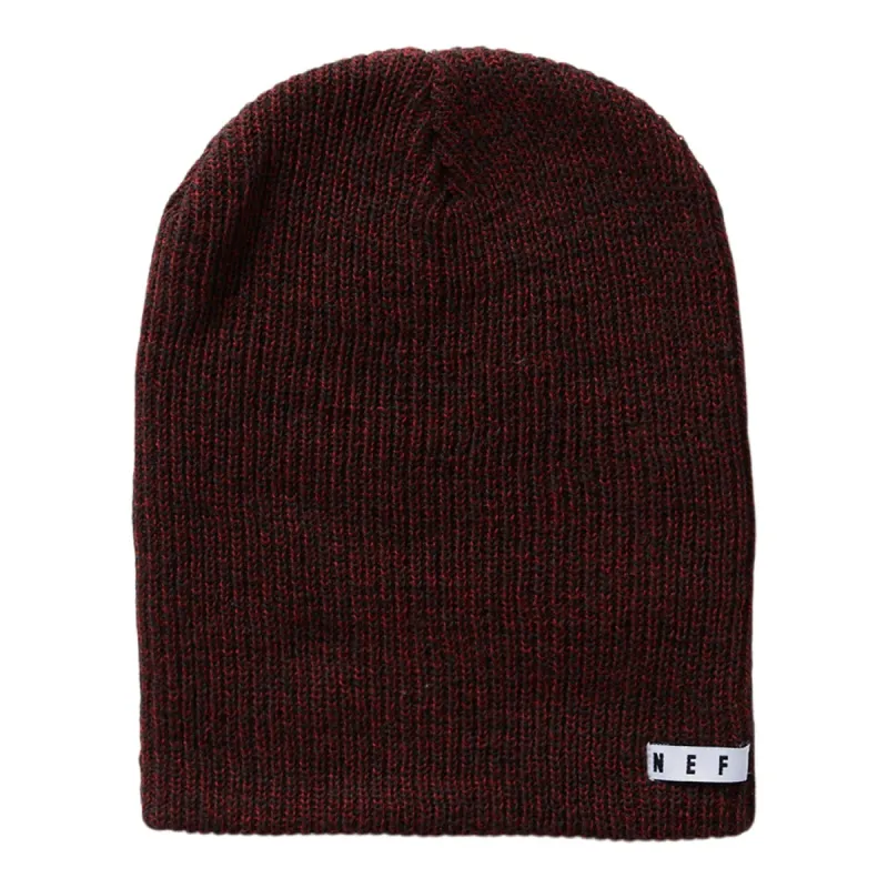 DAILY HEATHER BEANIE - MAROON HEATHER sold by Neff