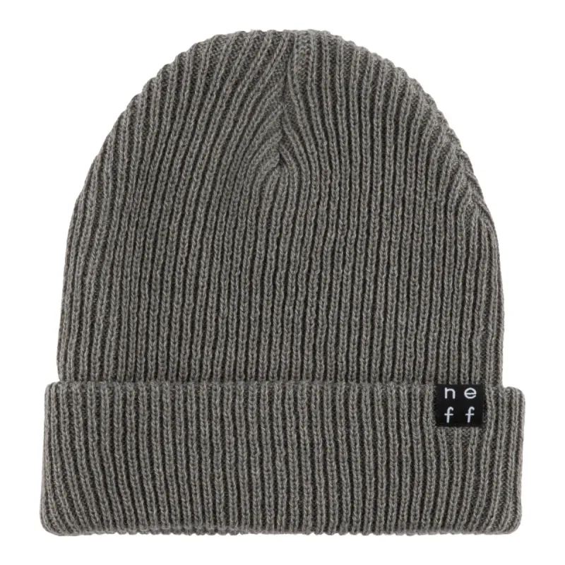SERGE BEANIE - CHARCOAL HEATHER sold by Neff