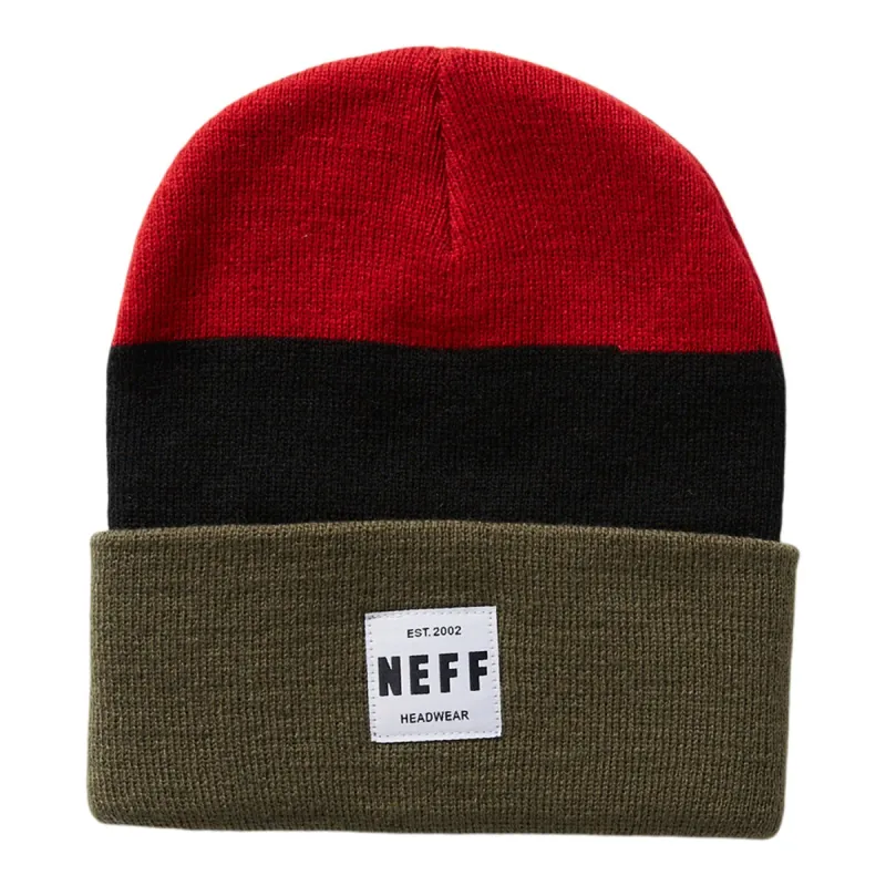 LAWRENCE BIG BOLD BEANIE - BLACK sold by Neff