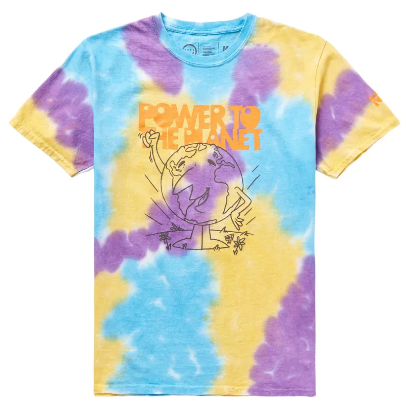 POWER TO THE PEOPLE TEE - TIE DYE sold by Neff