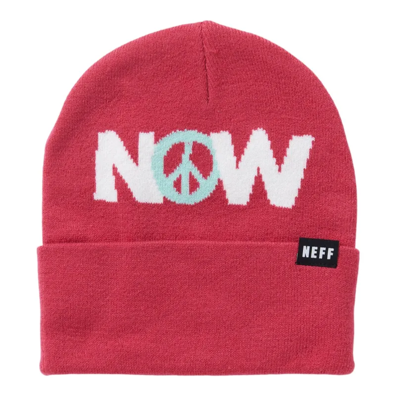NOW CUFF BEANIE - RASPBERRY sold by Neff
