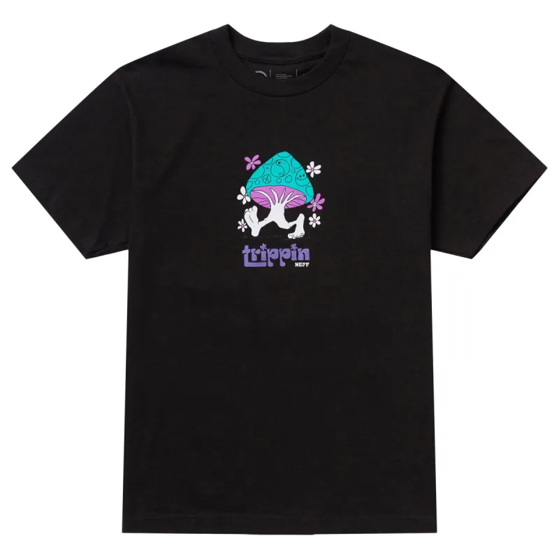 TRIPPIN TEE - BLACK sold by Neff