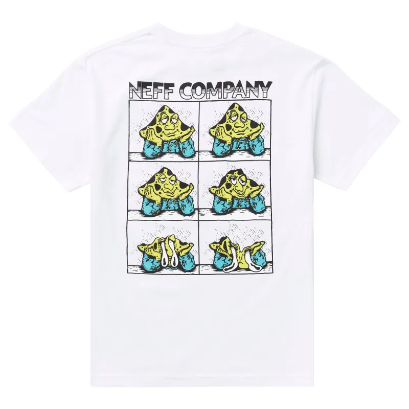 MELTDOWN TEE - WHITE sold by Neff