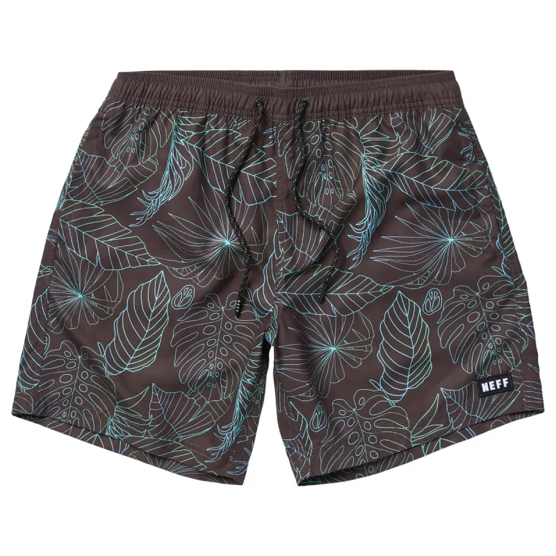 TROPIC 17" HOT TUB VOLLEY SHORTS - BLACK sold by Neff