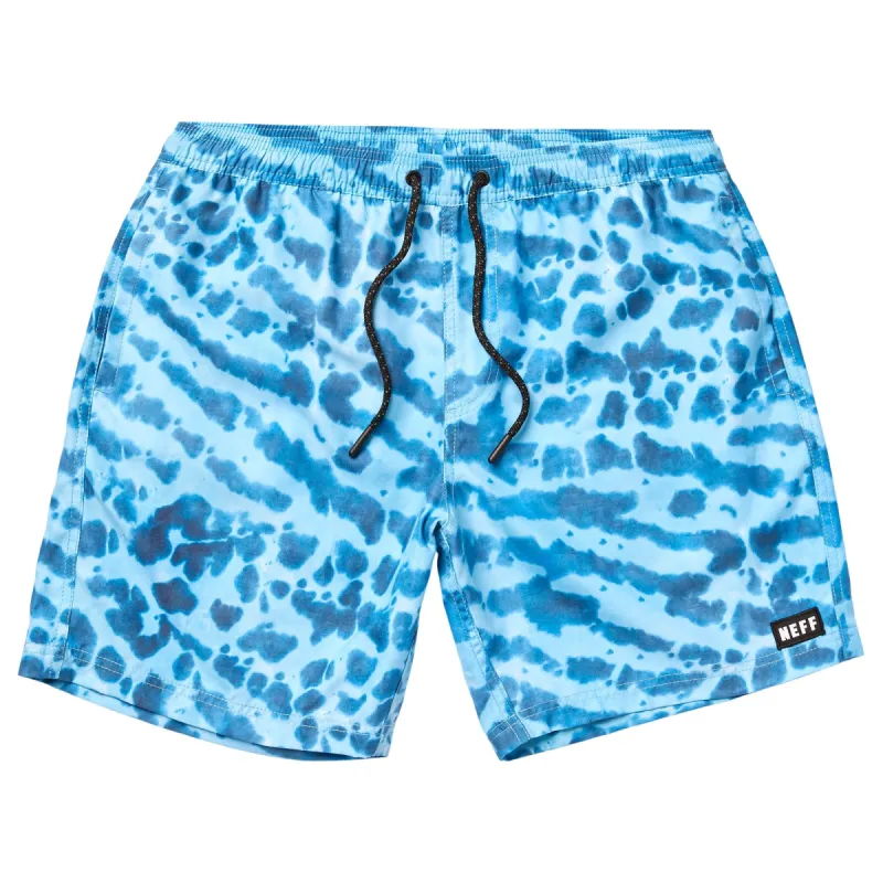 SLAUSON 17" HOT TUB VOLLEY SHORTS - BLUE sold by Neff