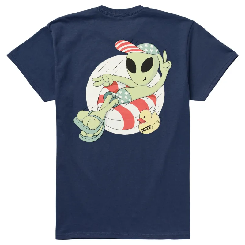 AMERICAN MARTIAN TEE - NAVY sold by Neff