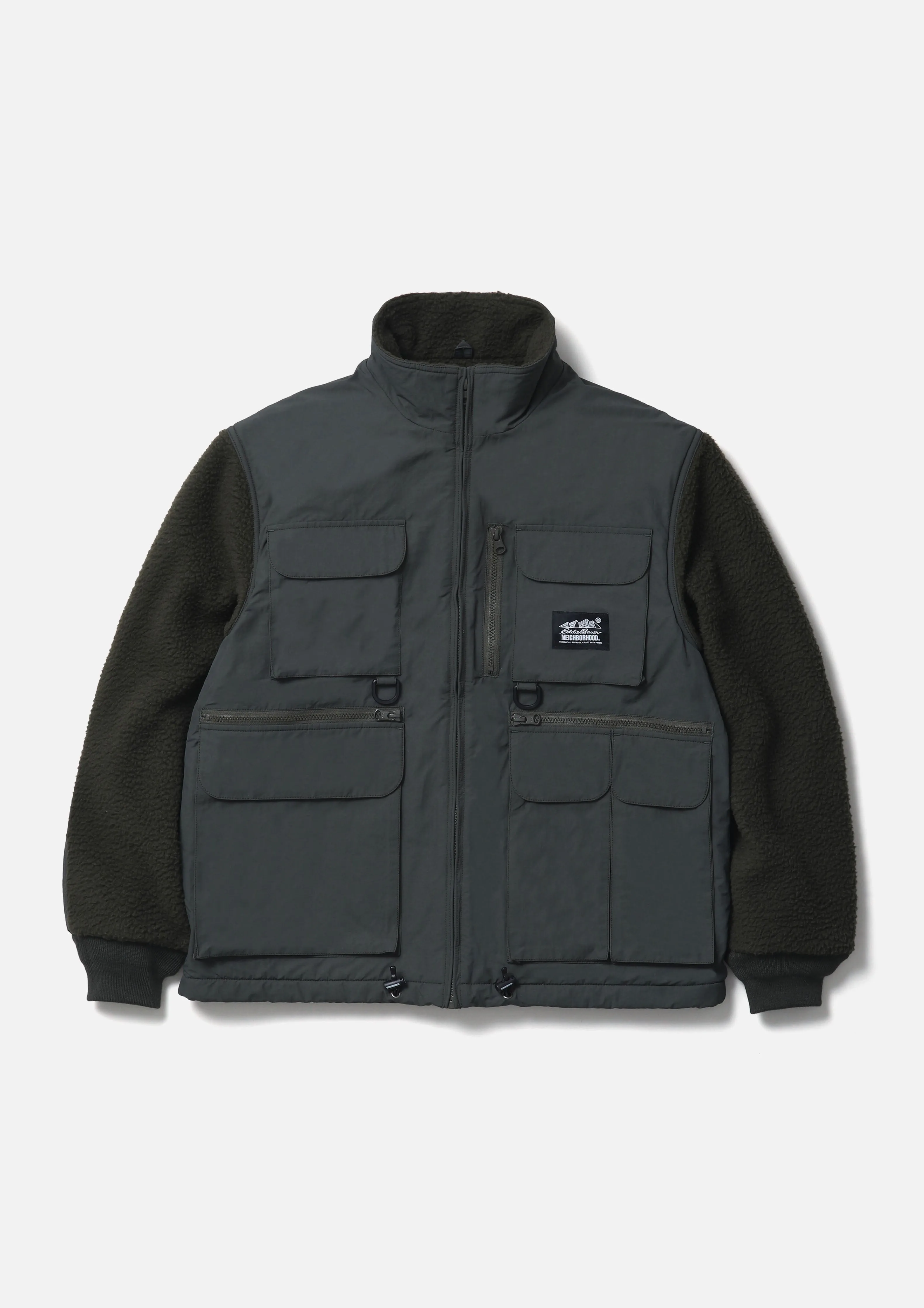 NH X EDDIE BAUER . FLEECE FISHING JACKET sold by Neighborhood