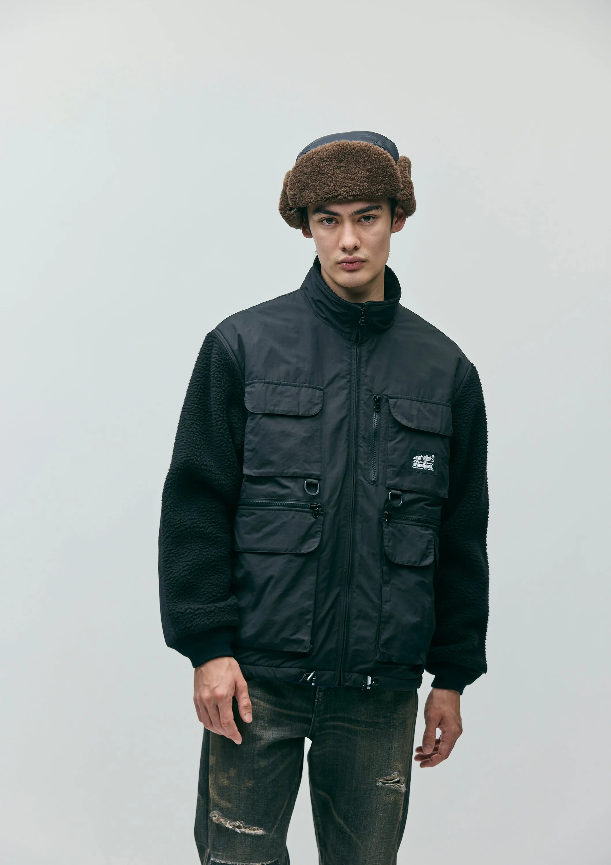 NH X EDDIE BAUER . FLEECE FISHING JACKET sold by Neighborhood product image thumbnail 4