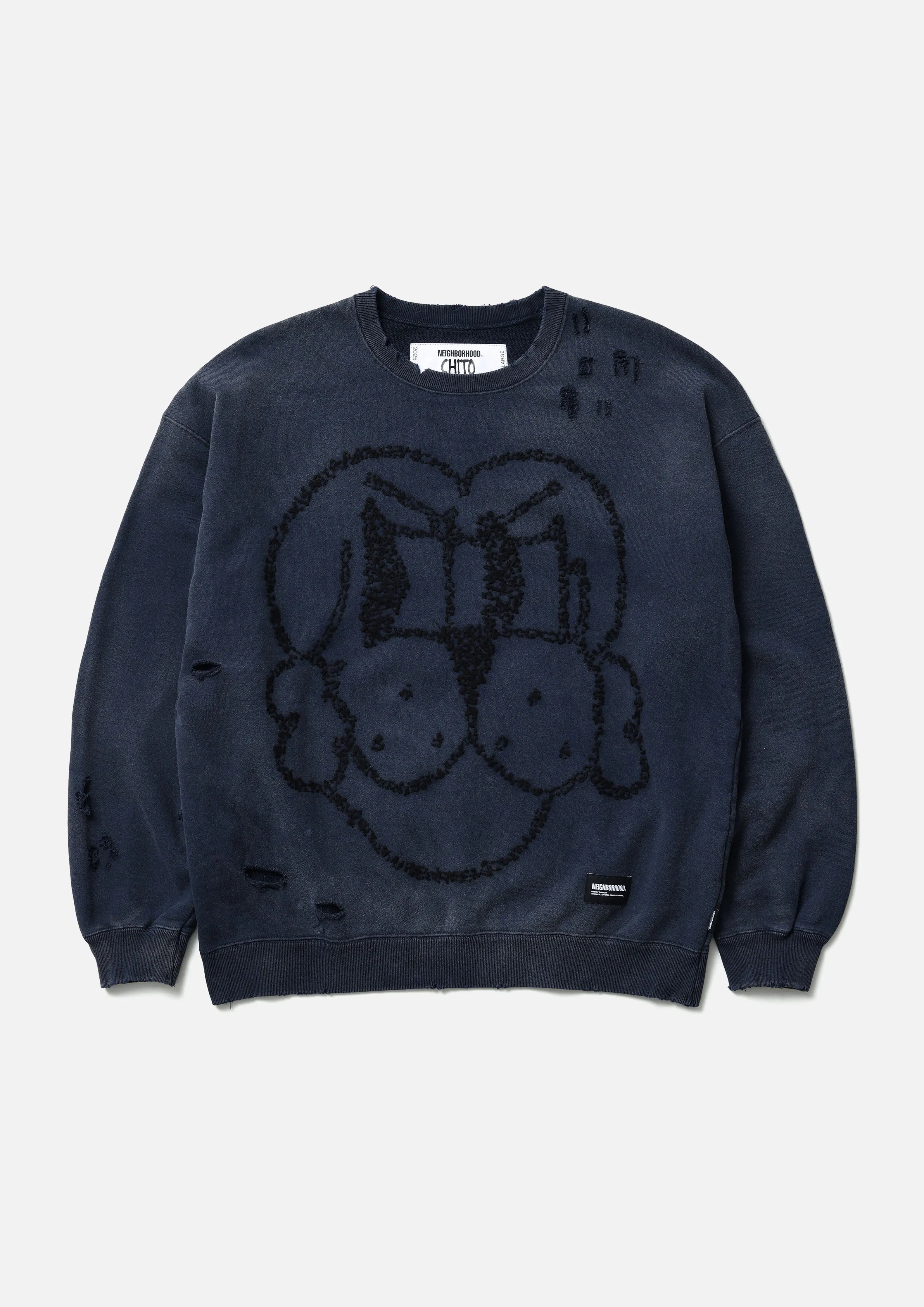 NH X CHITO . SAVAGE SWEAT SHIRT LS sold by Neighborhood product image thumbnail 2