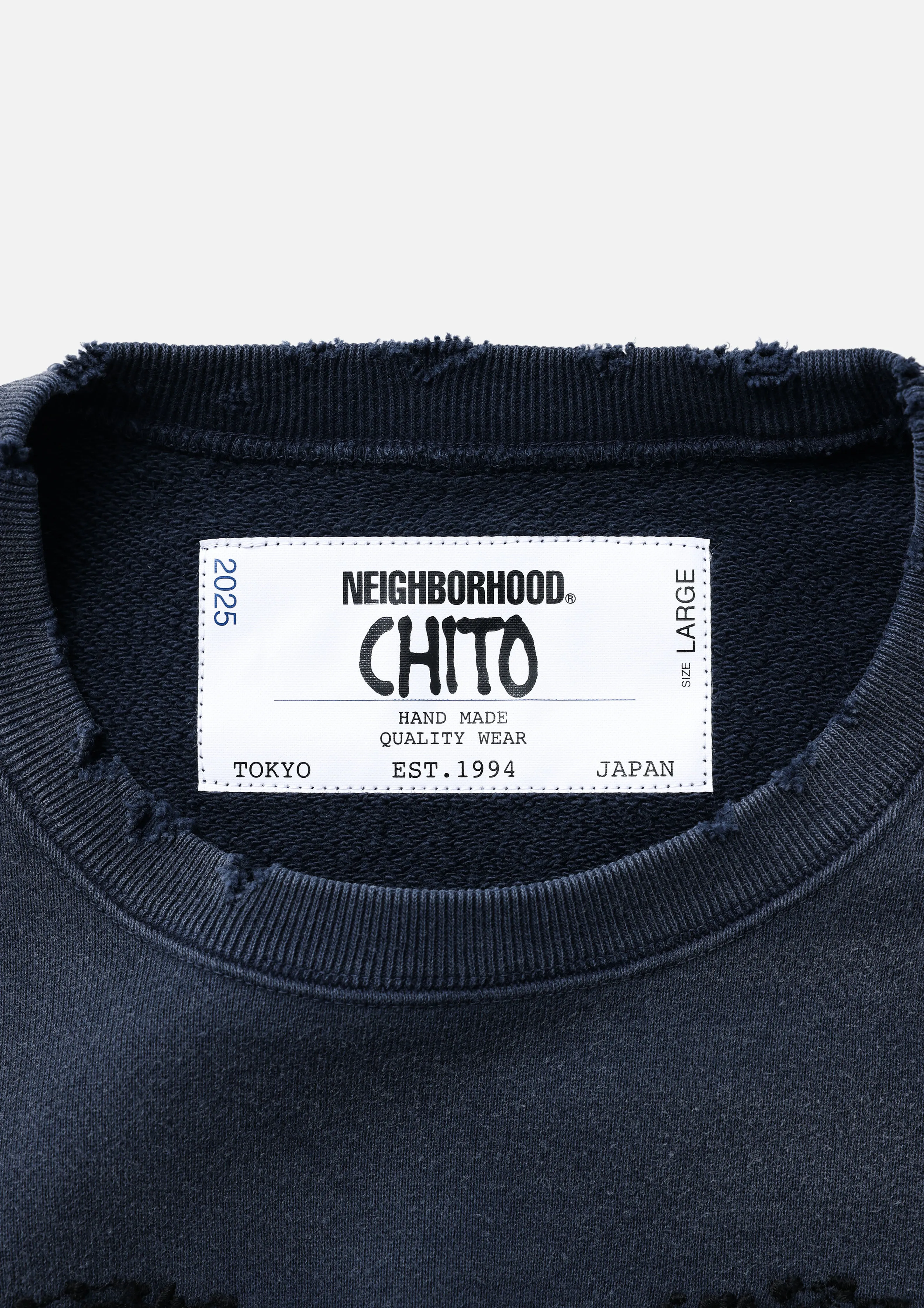 NH X CHITO . SAVAGE SWEAT SHIRT LS sold by Neighborhood product image thumbnail 5